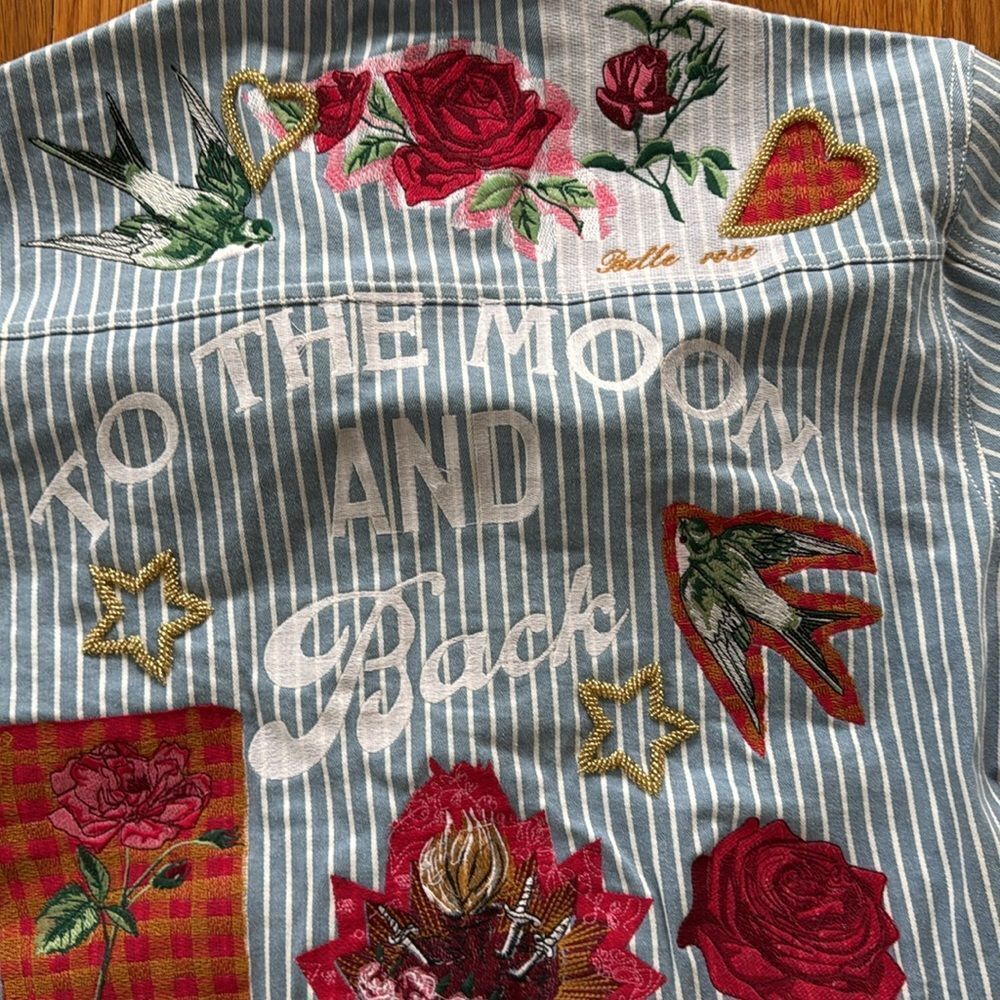Free People Denim and Bone
ROMEO PATCHED JACKET - Picture 12 of 12